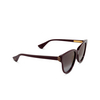 Occhiali da sole Cartier CT0506S 003 burgundy - anteprima prodotto 2/4