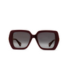 Occhiali da sole Cartier CT0507S 003 burgundy - anteprima prodotto 1/4