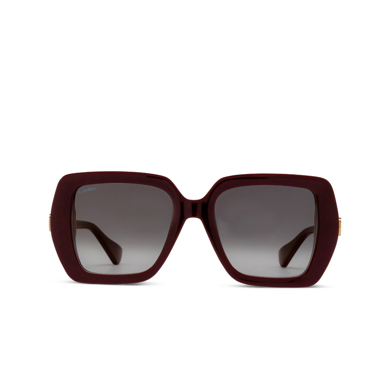 Cartier CT0507S Sonnenbrillen 003 burgundy - 1/4