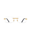 Lunettes de vue Cartier CT0511O 001 gold - Vignette du produit 1/4