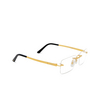 Lunettes de vue Cartier CT0511O 001 gold - Vignette du produit 2/4