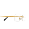 Lunettes de vue Cartier CT0511O 001 gold - Vignette du produit 3/4