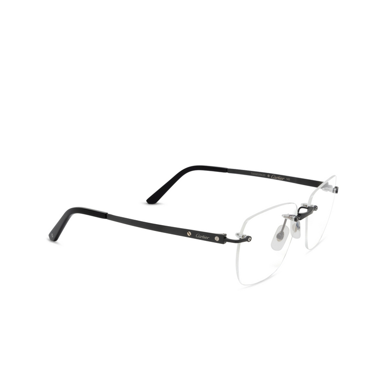 Cartier CT0512O Eyeglasses 004 black - 2/4