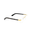 Occhiali da vista Cartier CT0513O 001 gold - anteprima prodotto 2/4