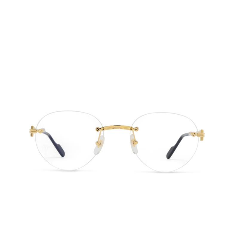 Lunettes de vue Cartier CT0514O 001 gold - 1/4