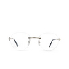 Lunettes de vue Cartier CT0514O 002 silver - Vignette du produit 1/4