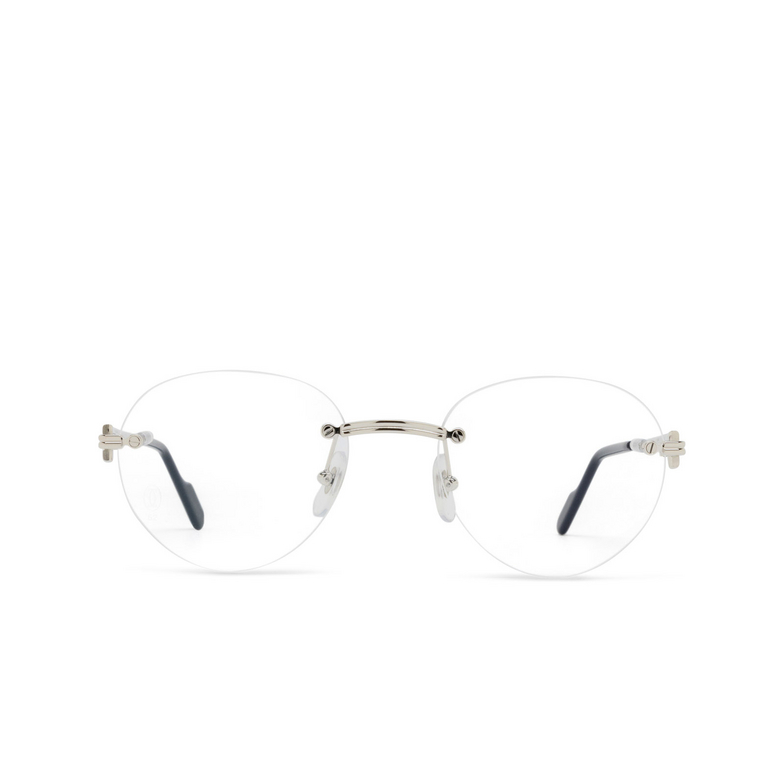 Cartier CT0514O Eyeglasses 002 silver - 1/4