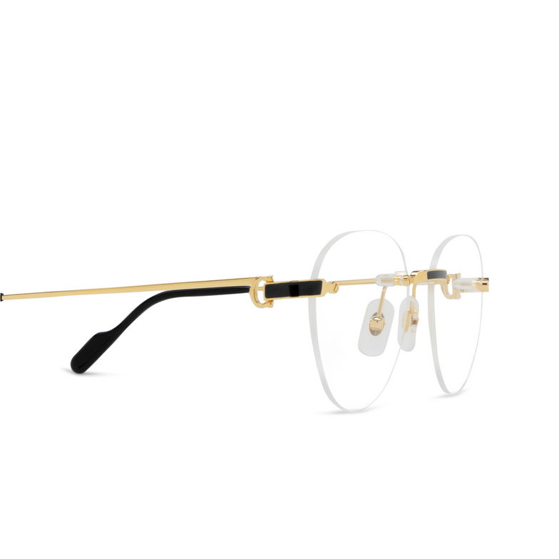 Cartier CT0517O Eyeglasses 001 gold - 3/4