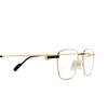 Occhiali da vista Cartier CT0518O 001 gold - anteprima prodotto 3/4