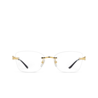 Lunettes de vue Cartier CT0522O 001 gold - Vue de face