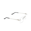 Occhiali da vista Cartier CT0522O 002 silver - anteprima prodotto 2/4