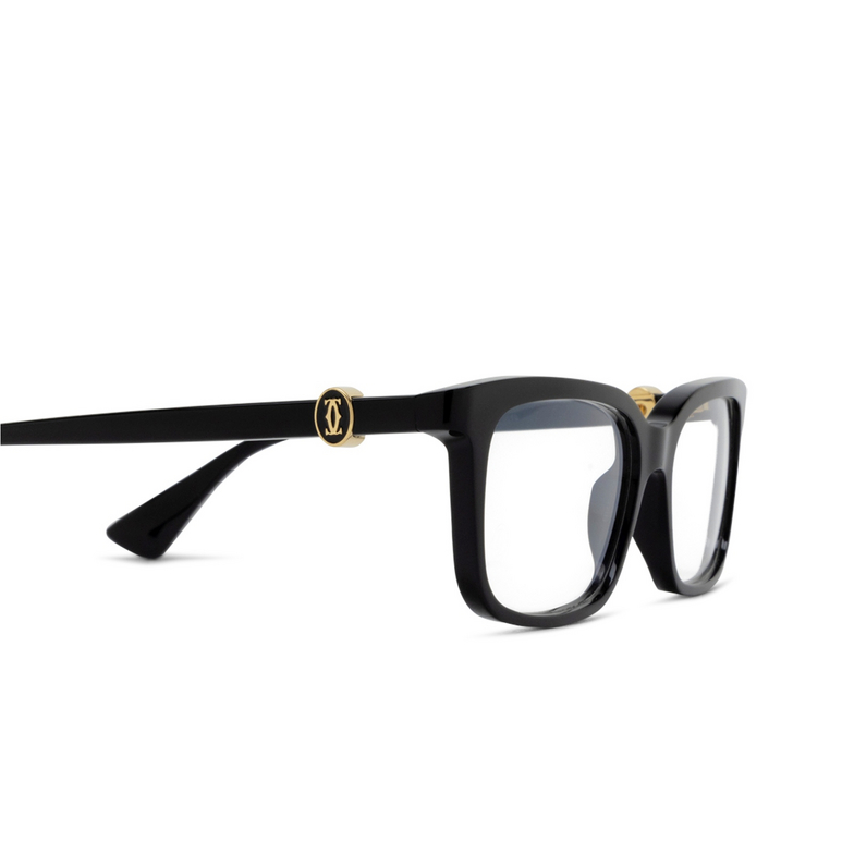 Gafas graduadas Cartier CT0525O 005 black - 3/4