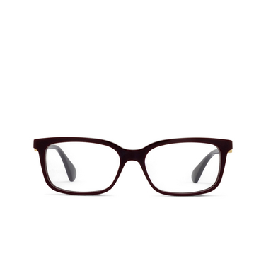 Lunettes de vue Cartier CT0525O 007 burgundy - Vue de face