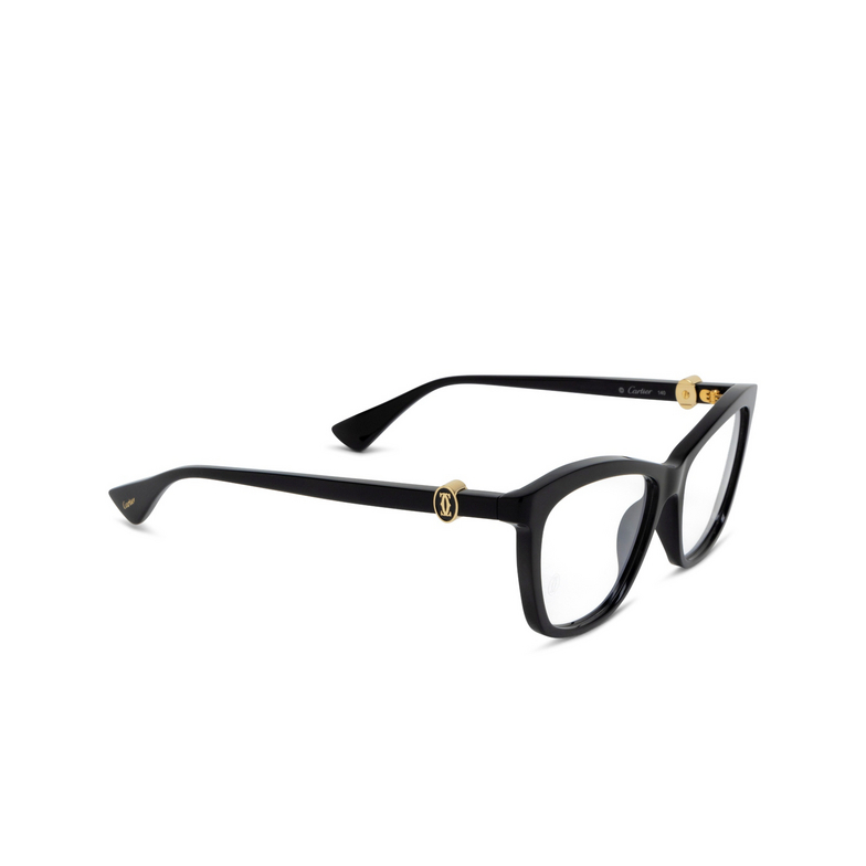 Lunettes de vue Cartier CT0526O 001 black - 2/4