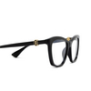 Occhiali da vista Cartier CT0526O 001 black - anteprima prodotto 3/4