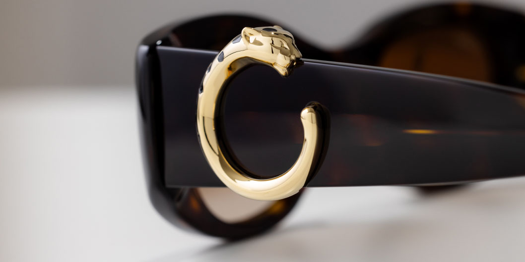 Authentic Panthère de Cartier sunglasses