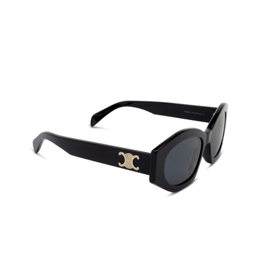 Celine CL40238U Sunglasses 01A black - three-quarters view