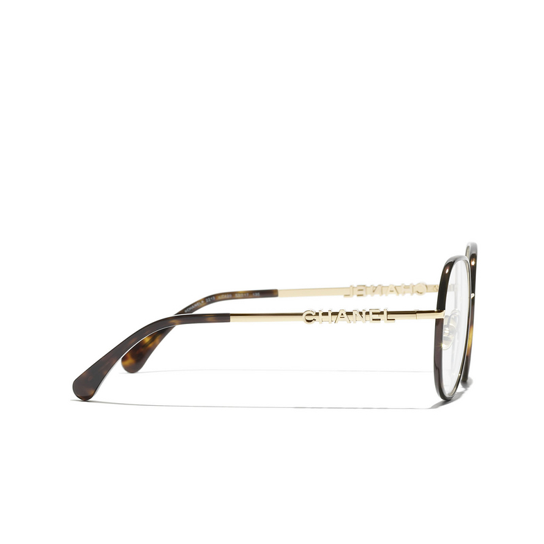 CHANEL pantos Eyeglasses C429 gold