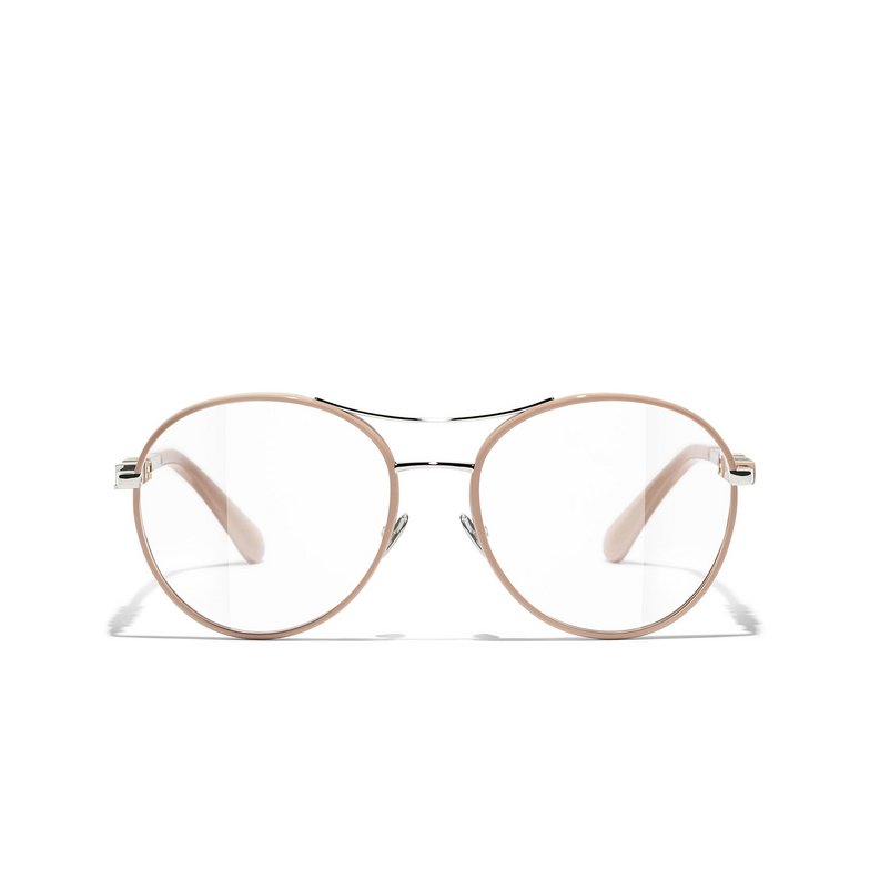 CHANEL pilotenbrille C261 silver