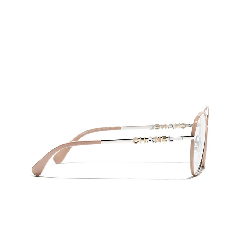 CHANEL pilotenbrille C261 silver