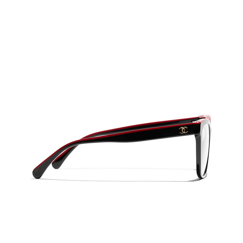 CHANEL square Eyeglasses 1794 black