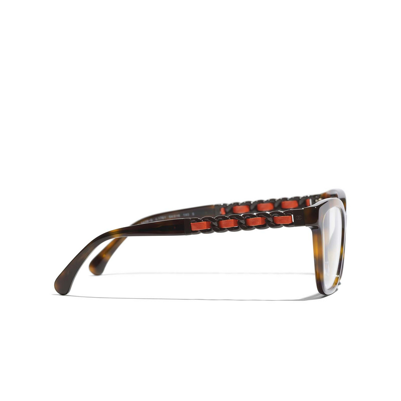 CHANEL square Eyeglasses 1761 tortoise