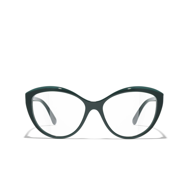 CHANEL cateye Eyeglasses 1459 green