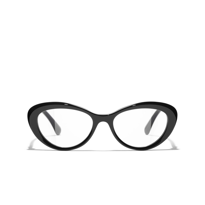 CHANEL cateye Eyeglasses C622 black
