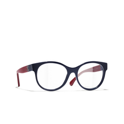 CHANEL pantos Eyeglasses 1768 blue