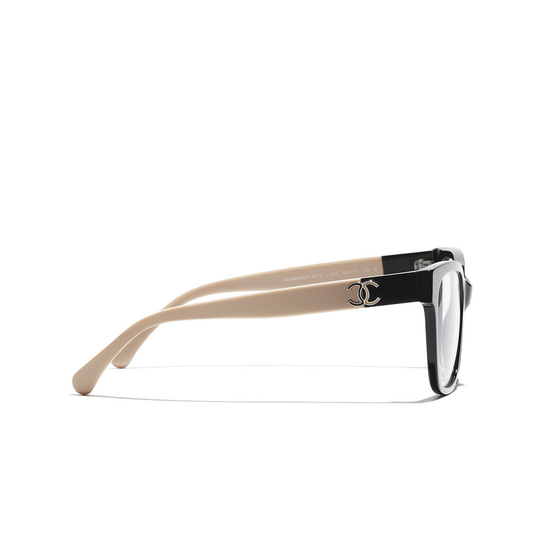 Gafas para graduar cuadradas CHANEL C534 black