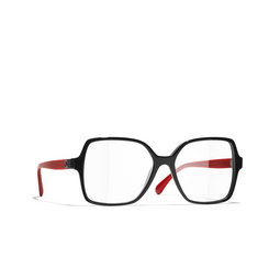 CHANEL square Eyeglasses 1771 black