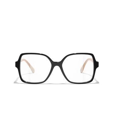 Gafas para graduar cuadradas CHANEL C534 black - Vista delantera