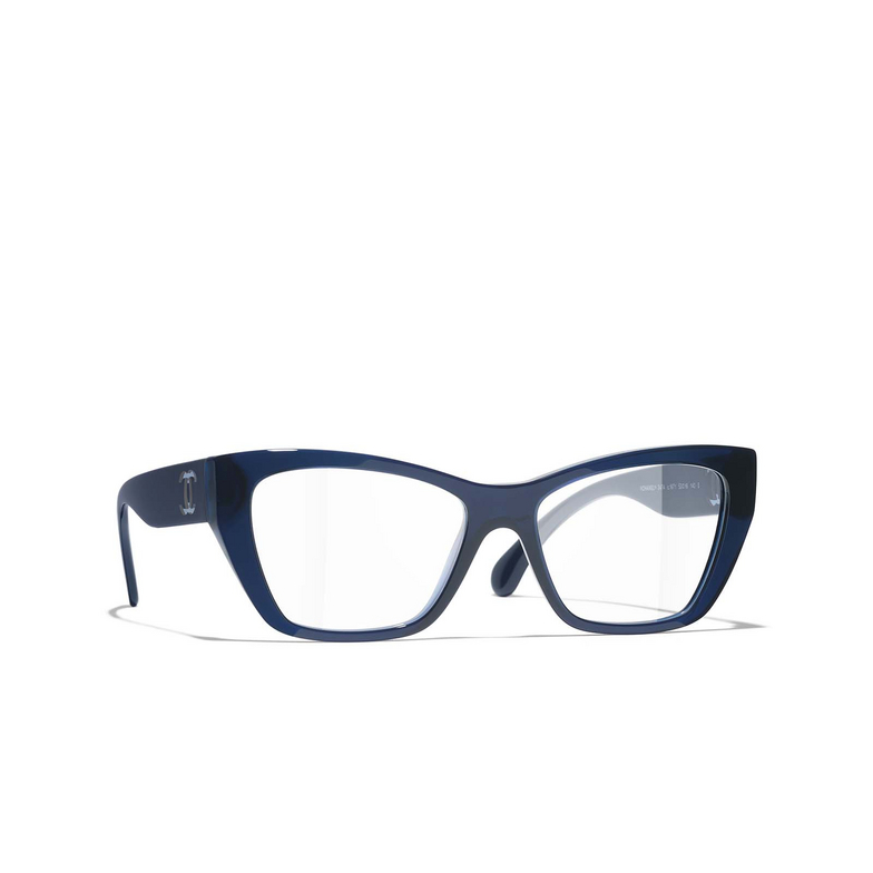 Gafas para graduar ojo de gato CHANEL 1671 crystal blue vendome