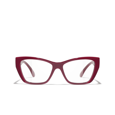 Gafas para graduar ojo de gato CHANEL 1759 red - Vista delantera