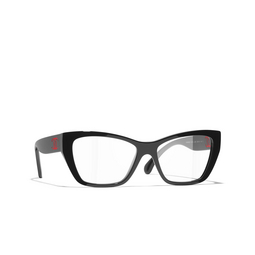 CHANEL cateye Eyeglasses C535 black