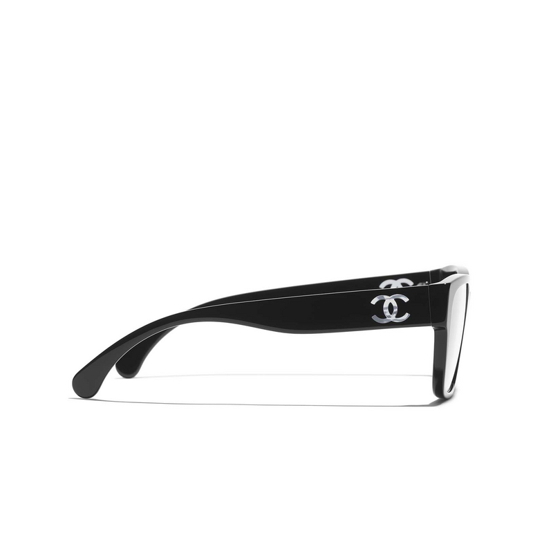 CHANEL square Eyeglasses C501 black