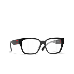 CHANEL square Eyeglasses C535 black