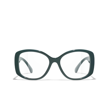 CHANEL butterfly Eyeglasses 1459 green vendome - front view