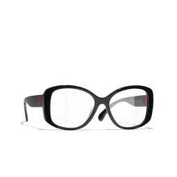 CHANEL butterfly Eyeglasses C535 black