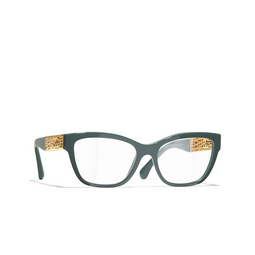 Gafas para graduar ojo de gato CHANEL 1793 teal green