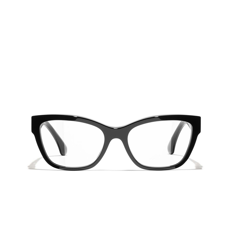 CHANEL cateye Eyeglasses C622 black