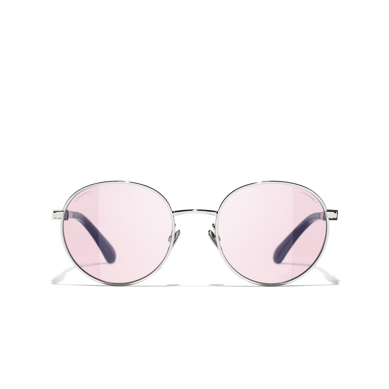 Gafas de sol pantos CHANEL C124P5 silver