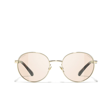 Gafas de sol pantos CHANEL C485M4 gold - Vista delantera