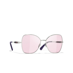 Gafas de sol mariposa CHANEL C124P5 silver