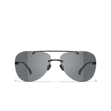 CHANEL pilotensonnenbrille C101S4 black - Vorderansicht