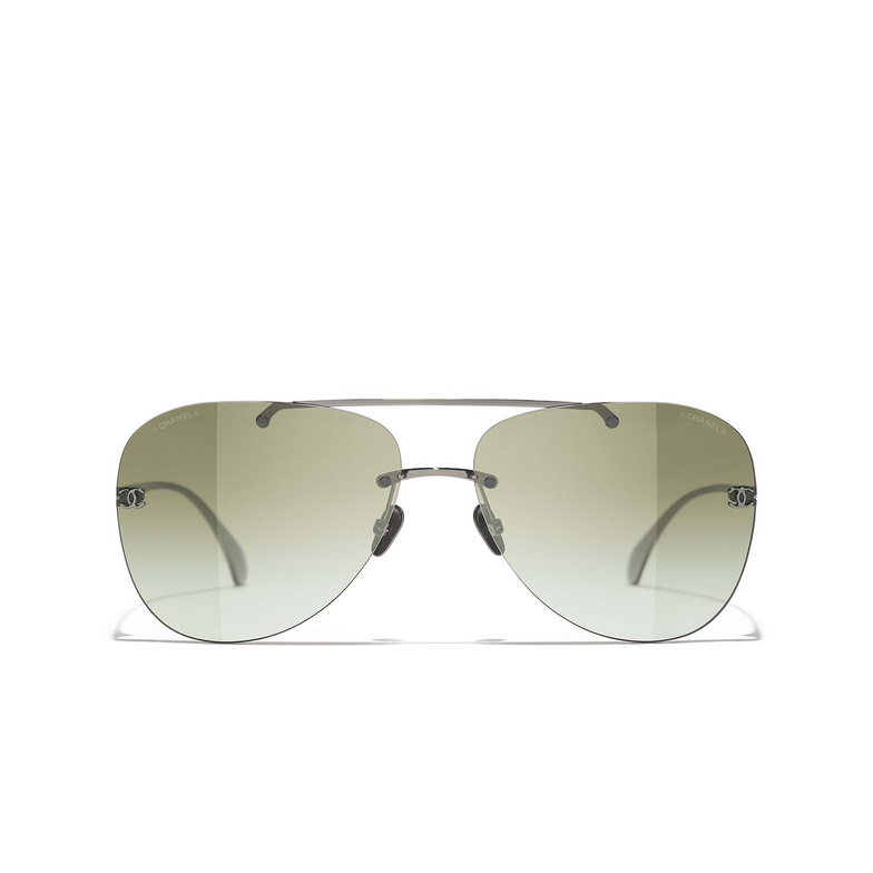 CHANEL pilot Sunglasses C1088E gunmetal