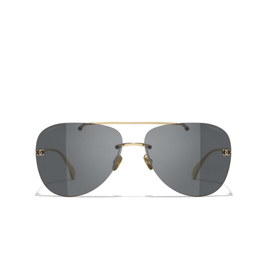 CHANEL pilotensonnenbrille C395S4 gold - Vorderansicht