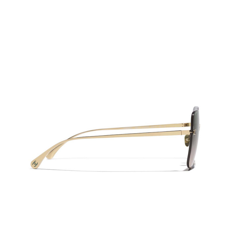 CHANEL square Sunglasses C395S3 gold