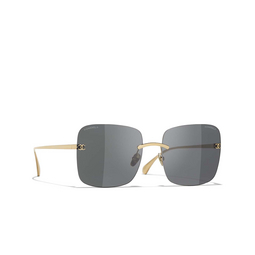 CHANEL square Sunglasses C395S4 gold