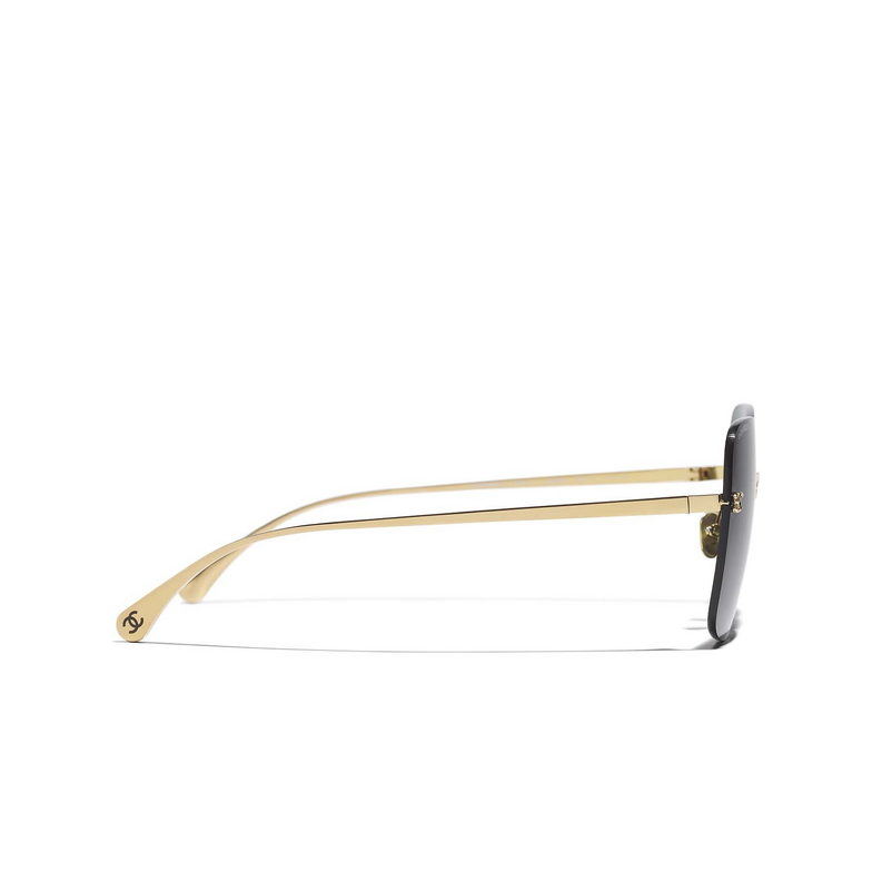 CHANEL quadratische sonnenbrille C395S4 gold